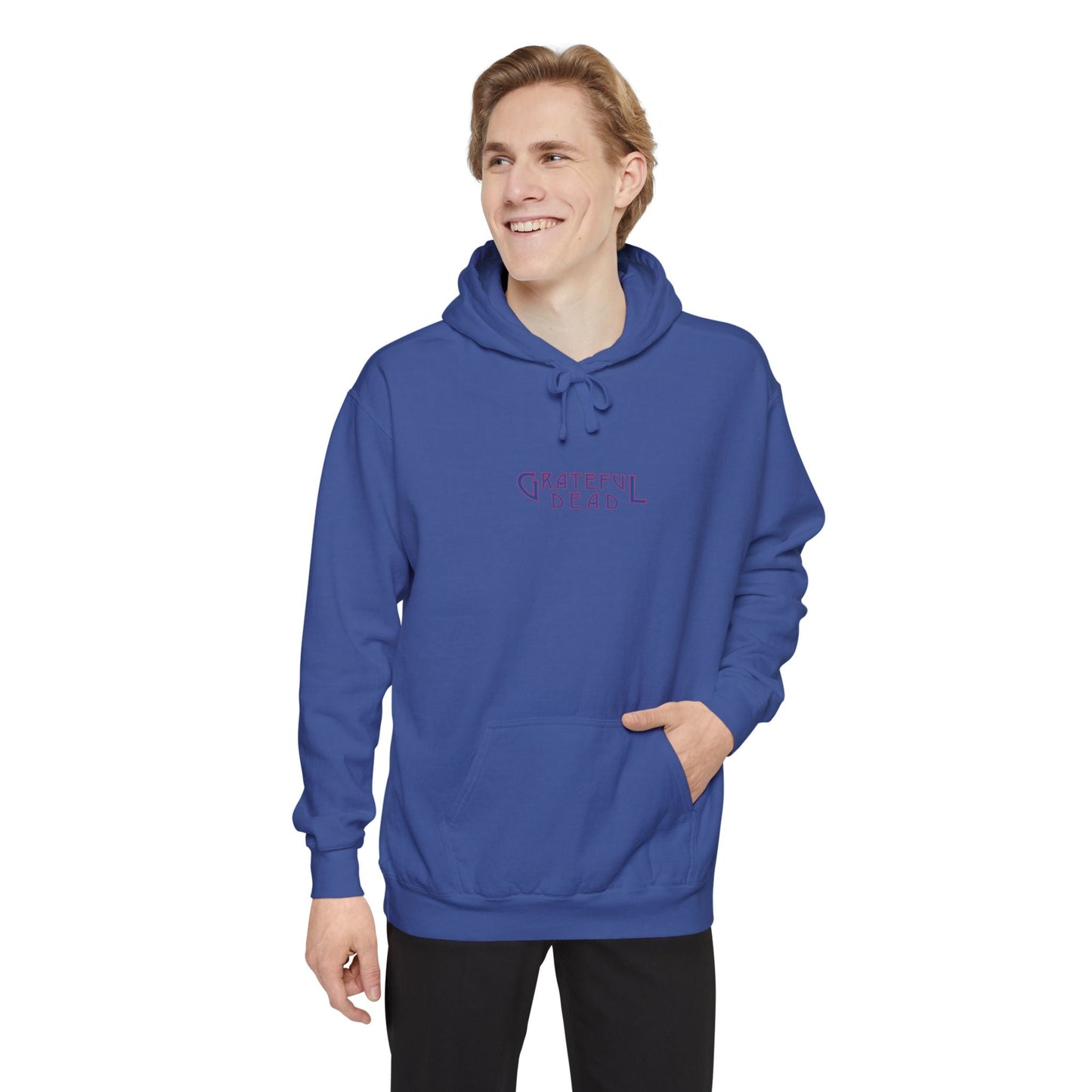 Tie-Dye Two-Sided Unisex Garment-Dyed Hoodie Bear Vineyard Collection