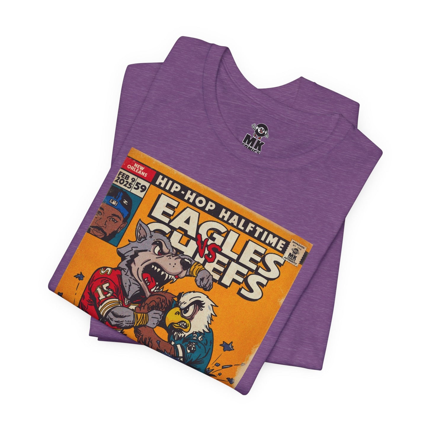 2025 Halftime - Eagles vs Chiefs - Unisex Jersey Short Sleeve Tee