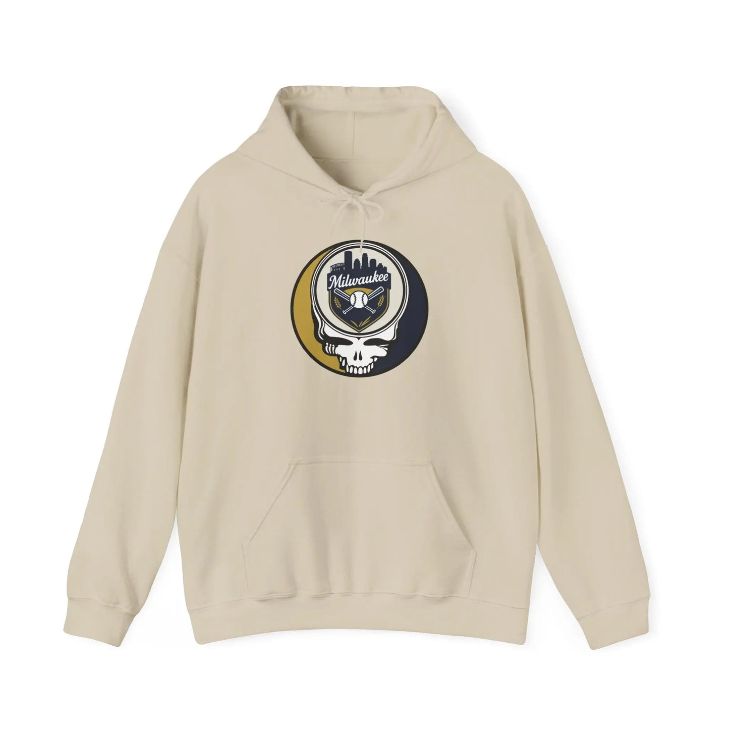 Milwaukee Baseball Edition Grateful Dead Unisex Heavy Blend Hoodie The Ballpark Collection