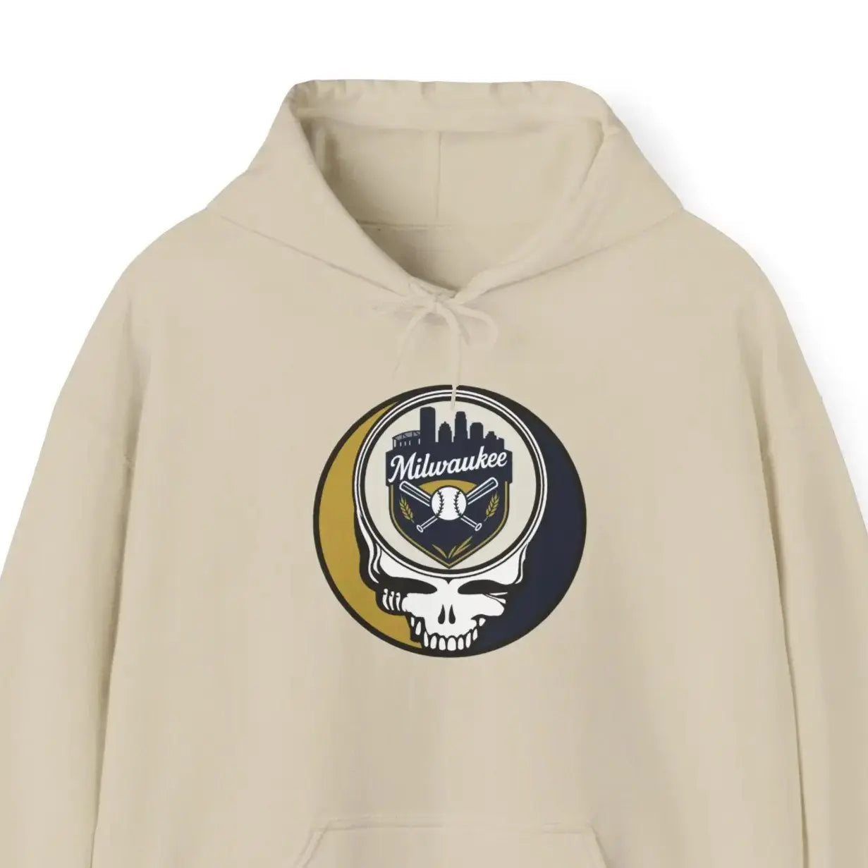 Milwaukee Baseball Edition Grateful Dead Unisex Heavy Blend Hoodie The Ballpark Collection