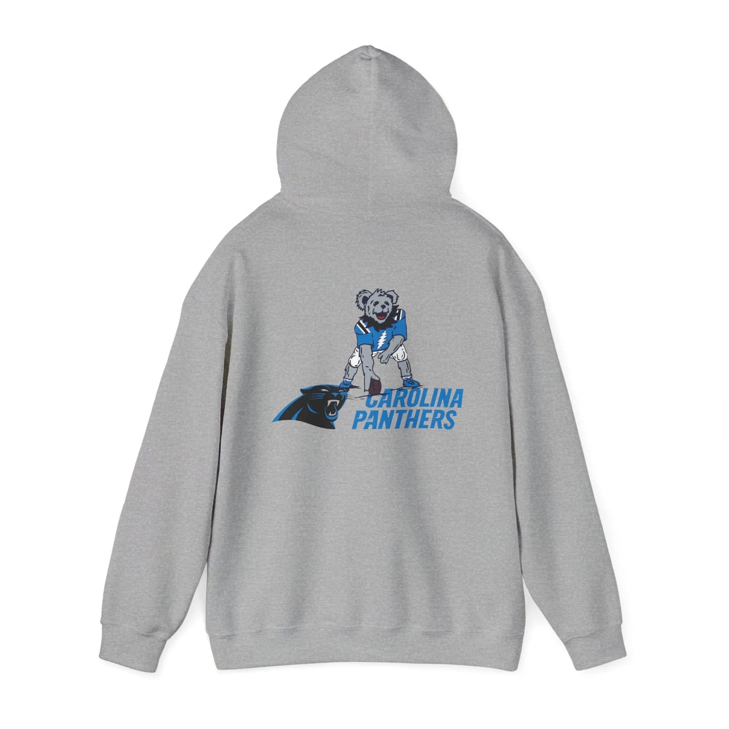Carolina Panthers Dancing Bear Unisex Two-Sided Hoodie The Gridiron Collection
