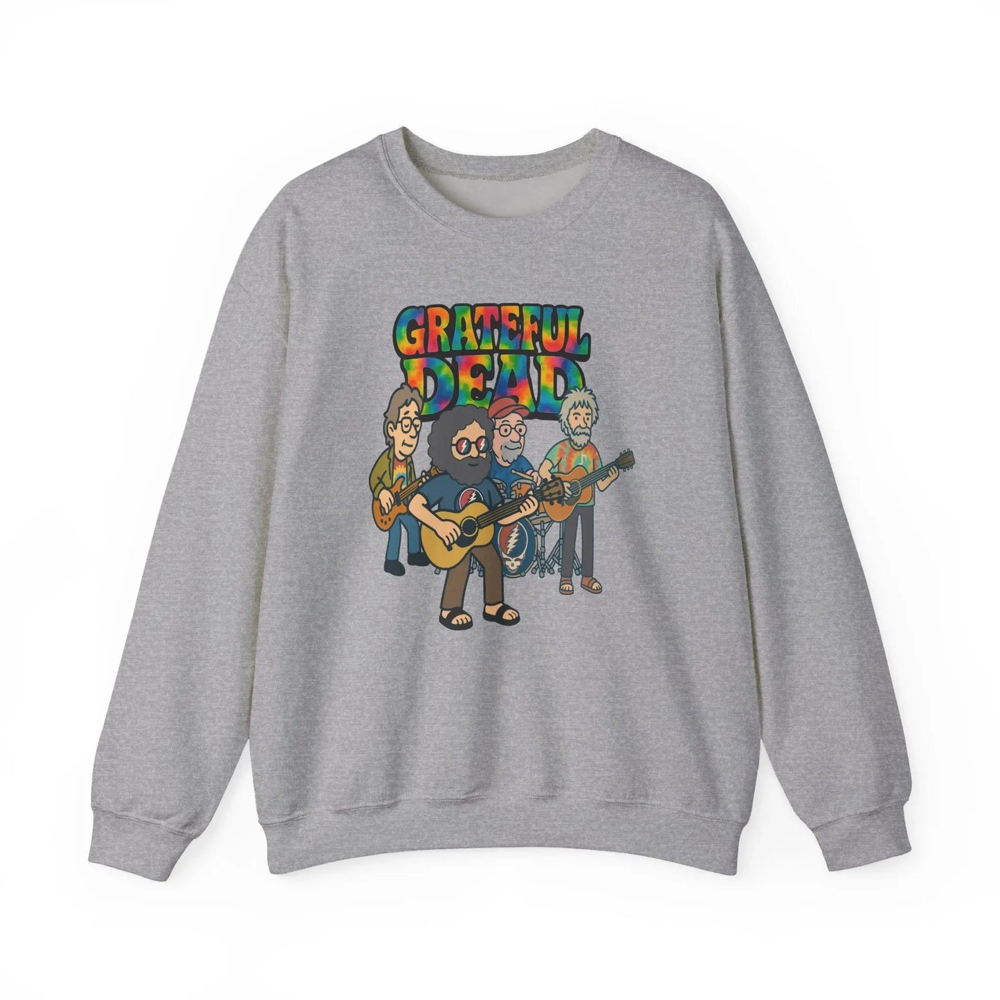 Life is dead. Crewneck Sweatshirt Heavy Blend Unisex Jerry and The Band