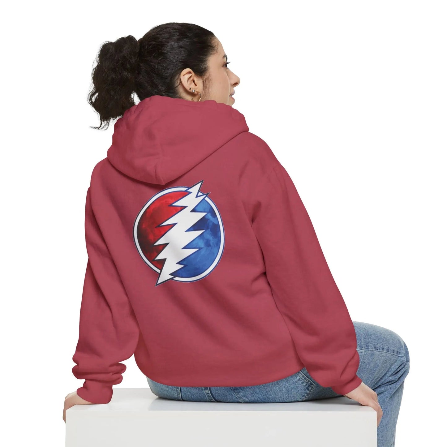 Garment-Dyed Two-Sided Unisex Hoodie Bolt Vineyard Collection