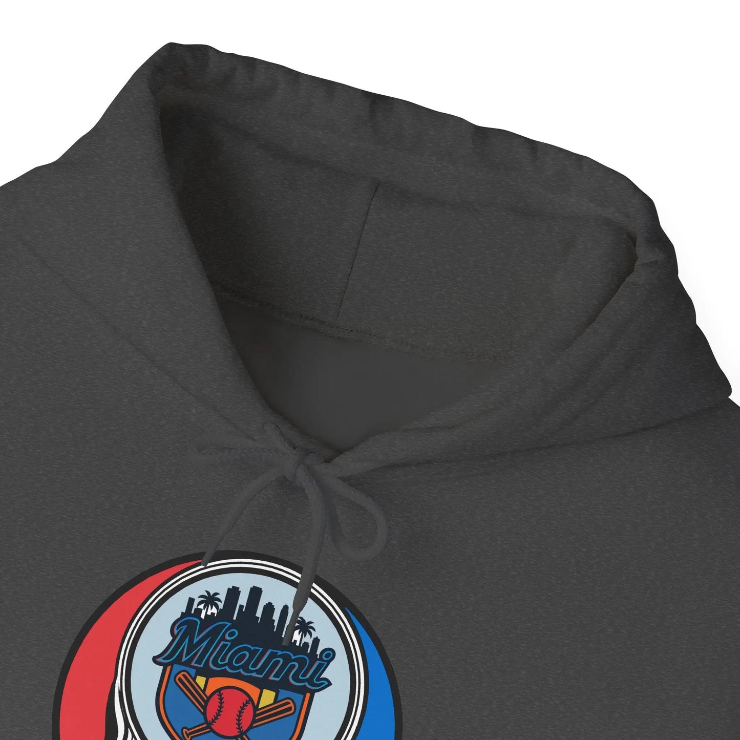 Miami Marlins Grateful Dead Unisex Heavy Blend Hoodie The Ballpark Collection
