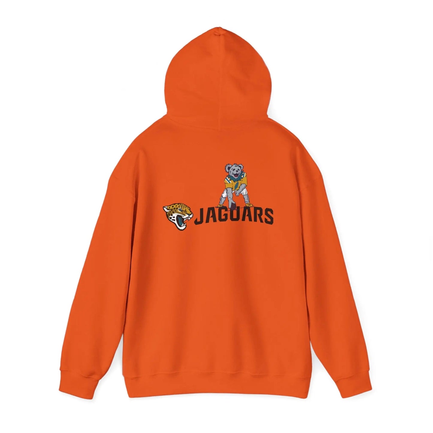 Jacksonville Jaguars Dancing Bear Unisex Hoodie Two-Sided The Gridiron Collection