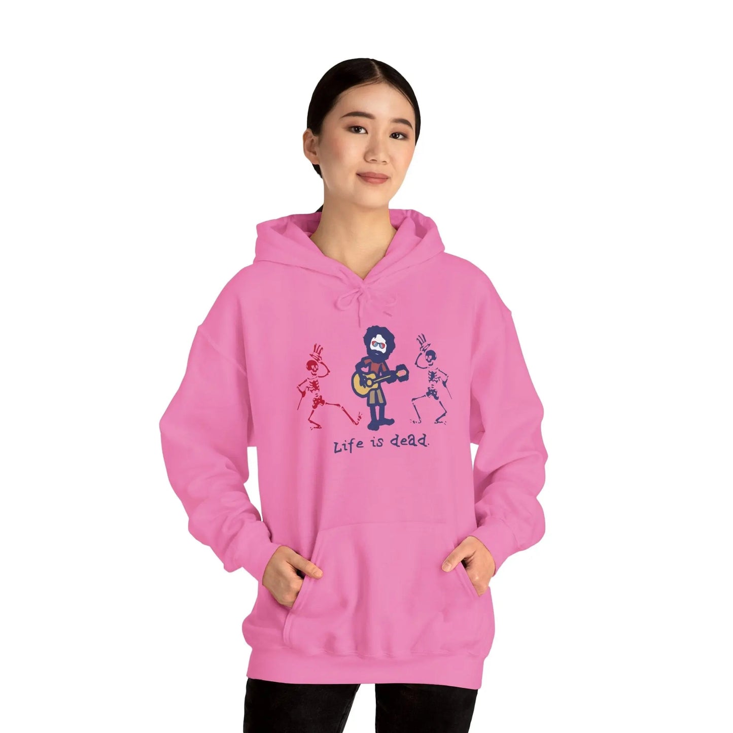 Grateful Dead Unisex Hoodie Life is dead Jerry and His Friends