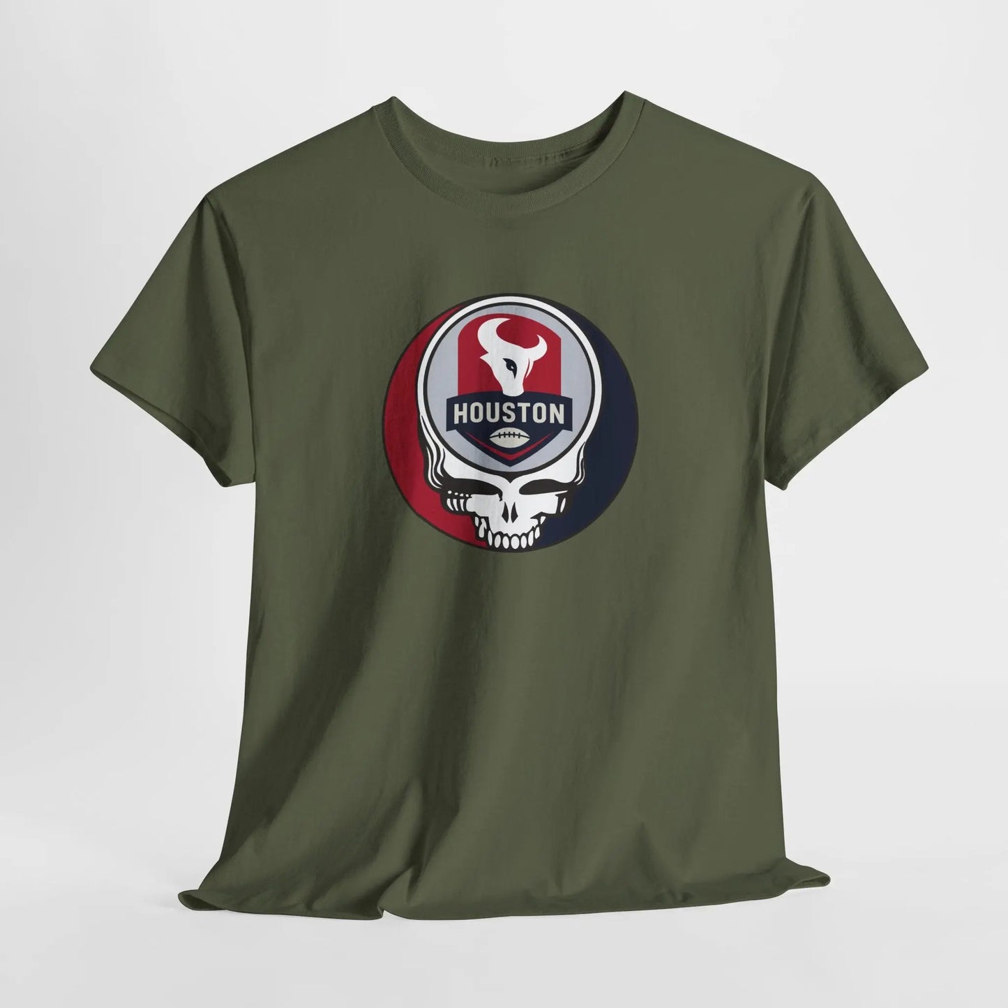 Houston Texans Stealie Unisex T-Shirt NFL The Gridiron Collection