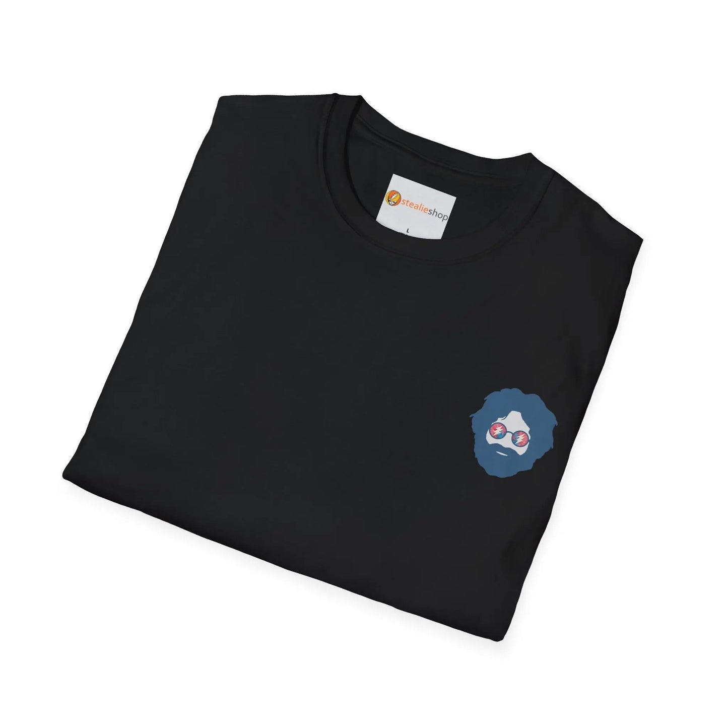 Tie Dye Sunburst Two-Sided Grateful Dead T-Shirt Life is dead.