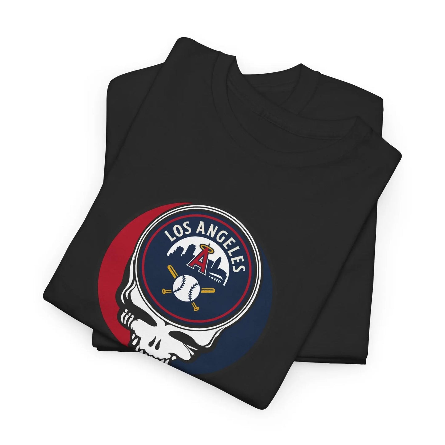 Los Angeles Angels Grateful Dead Steal Your Face T-Shirt The Ballpark Collection