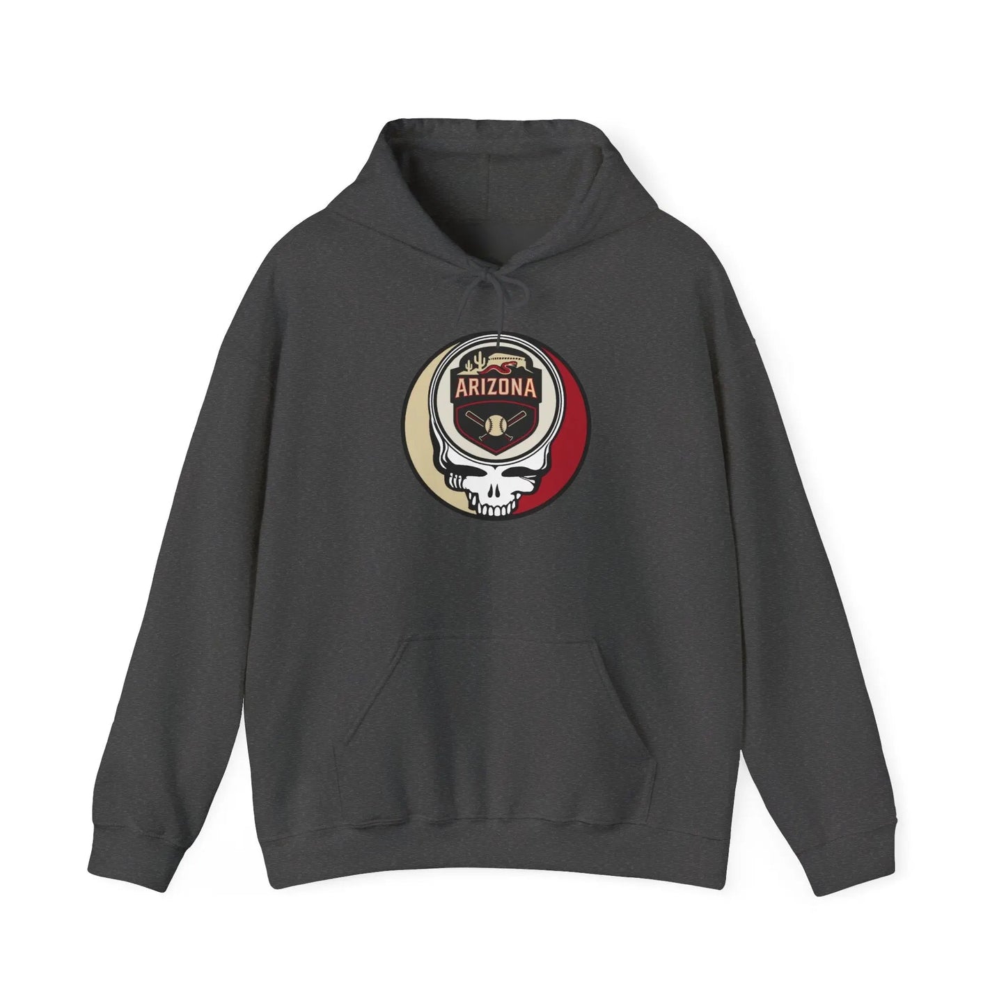 Grateful Dead Unisex Heavy Blend Hooded Sweatshirt Arizona Baseball Edition The Ballpark Collection