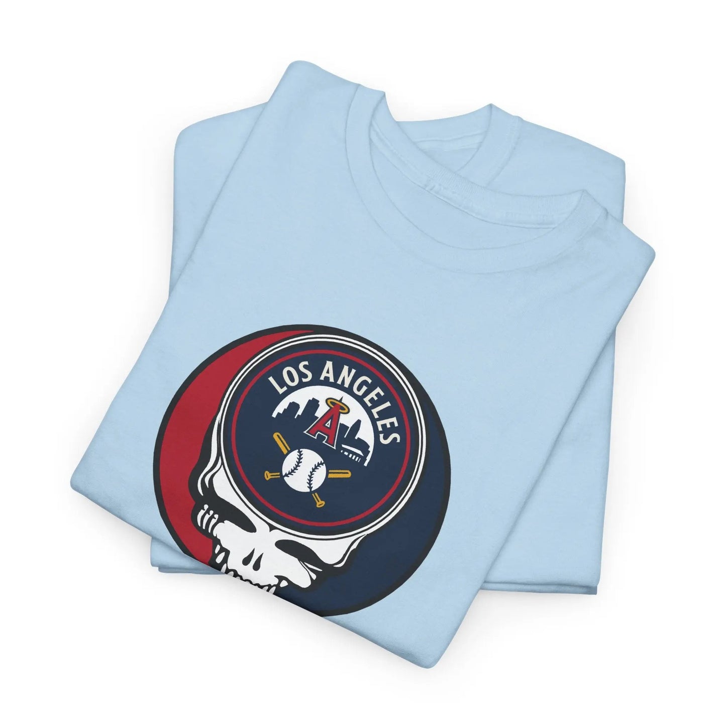 Los Angeles Angels Grateful Dead Steal Your Face T-Shirt The Ballpark Collection