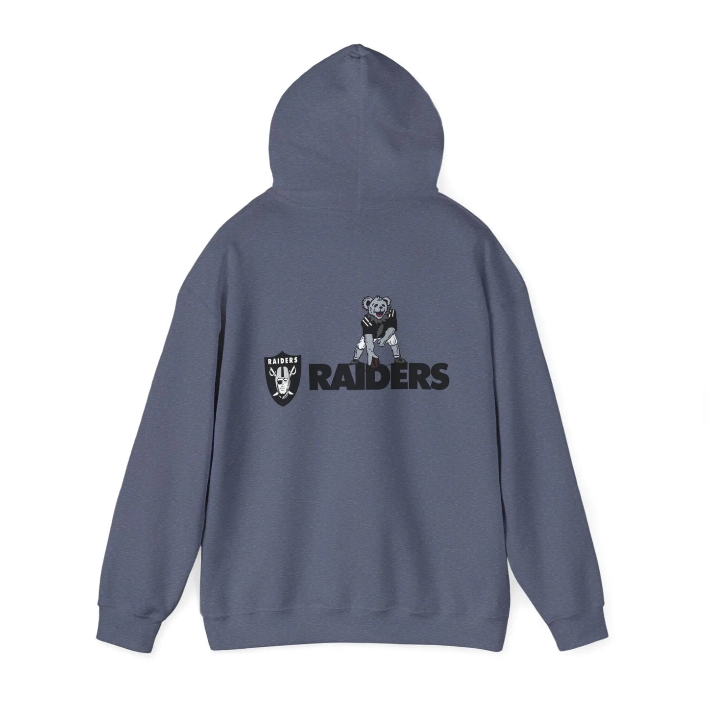 Las Vegas Raiders Dancing Bear Unisex Hoodie Two-Sided The Gridiron Collection