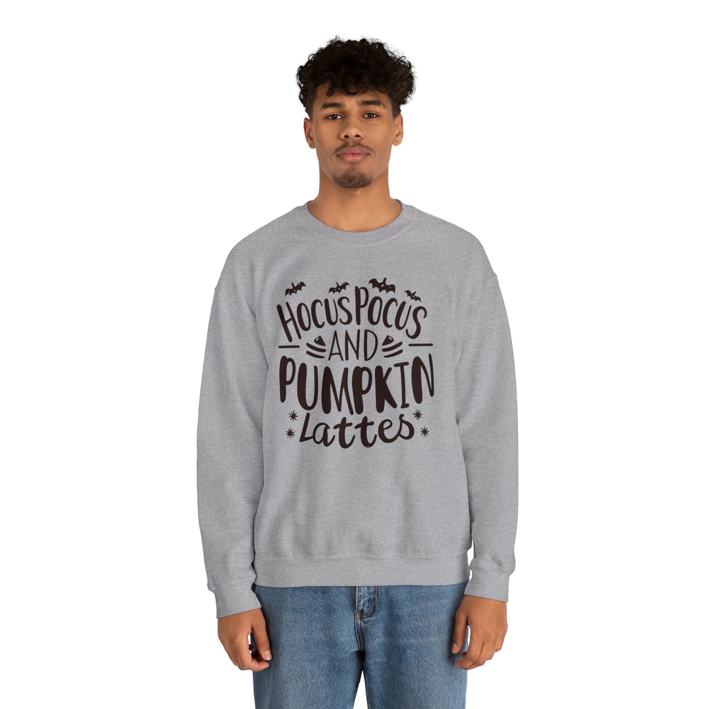 Hocus Pocus and Pumpkin Lattes Sweatshirt, Spooky Season Halloween Sweatshirt, Halloween Costume, Spooky Sweatshirt, Halloween Gifts