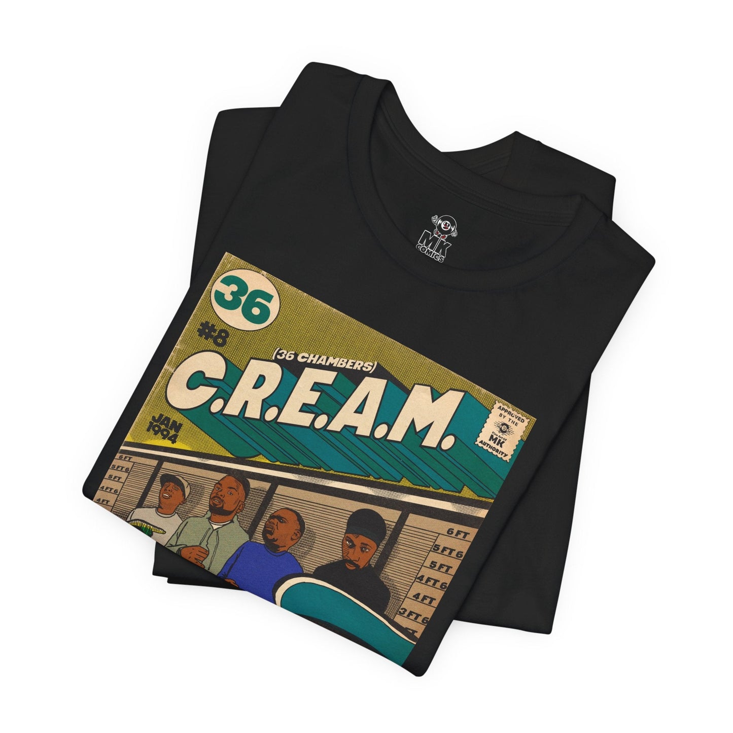 Unisex Jersey Short Sleeve Tee C.R.E.A.M