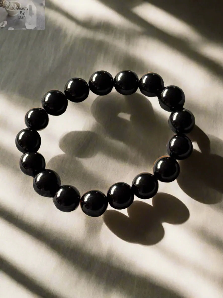 12mm Onyx Protection Bracelet Jewelry Beauty by Dani