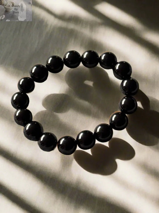 12mm Onyx Protection Bracelet Jewelry Beauty by Dani