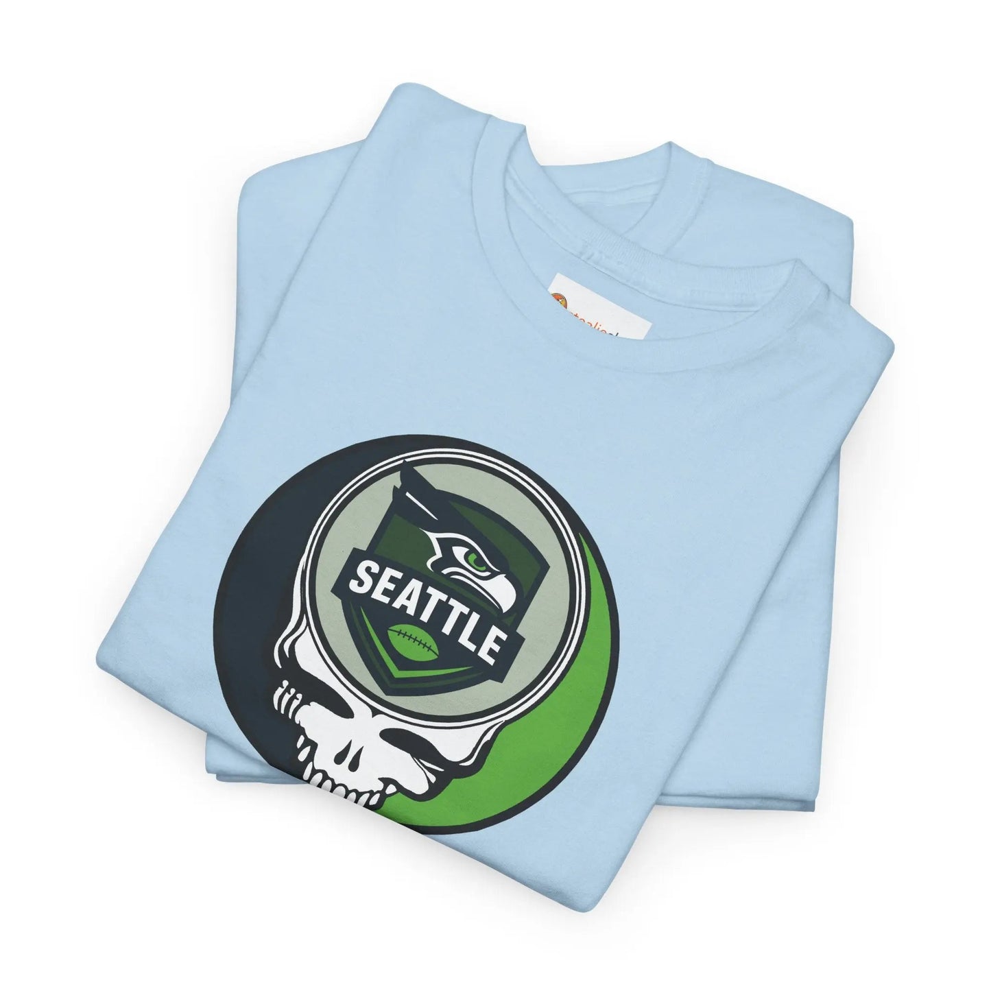 Seattle Seahawks Grateful Dead Steal Your Face T-Shirt NFL The Gridiron Collection