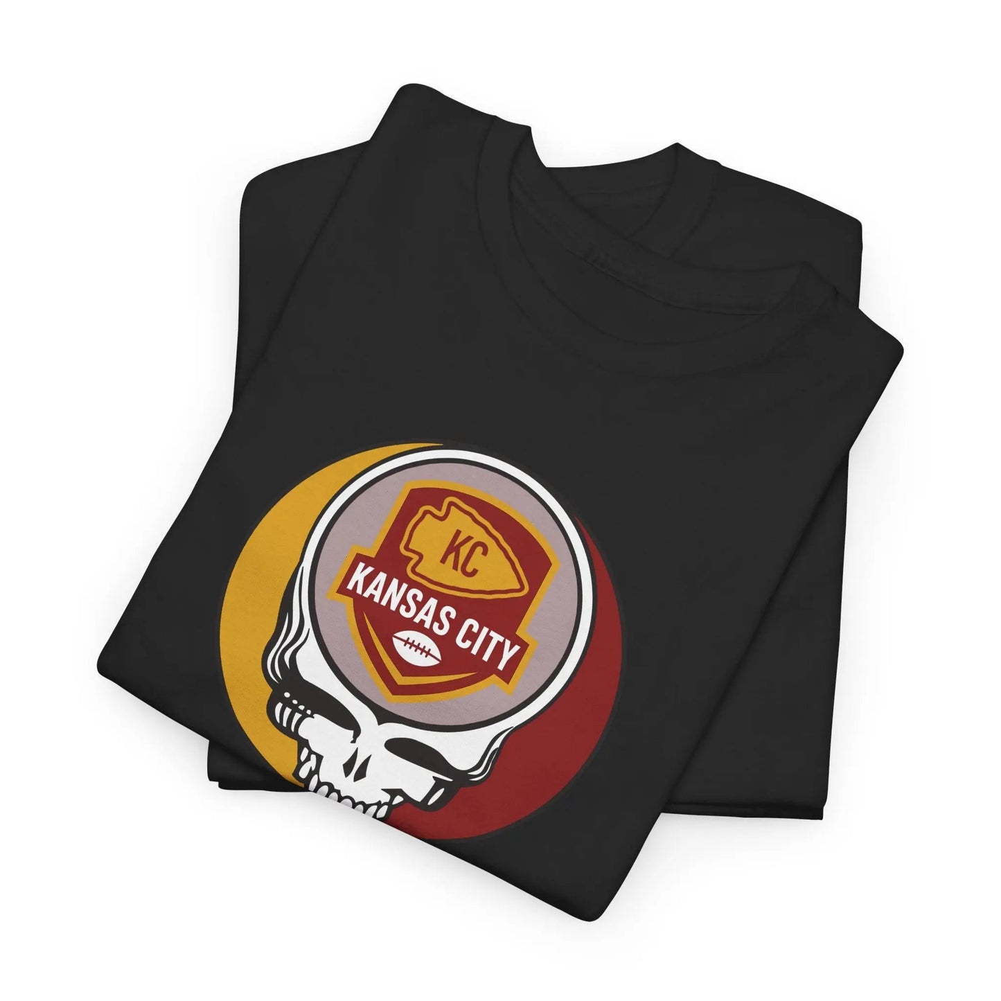 Kansas City Chiefs Stealie Unisex T-Shirt The Gridiron Collection NFL
