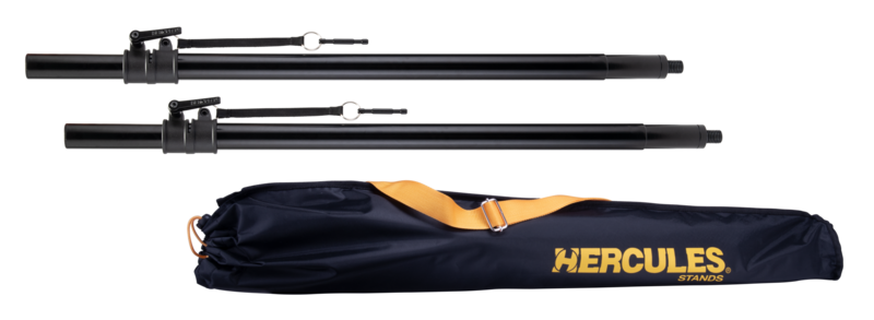 Hercules Stands SS350BB Adjustable Subwoofer/Speaker Pole - Pair-NEW