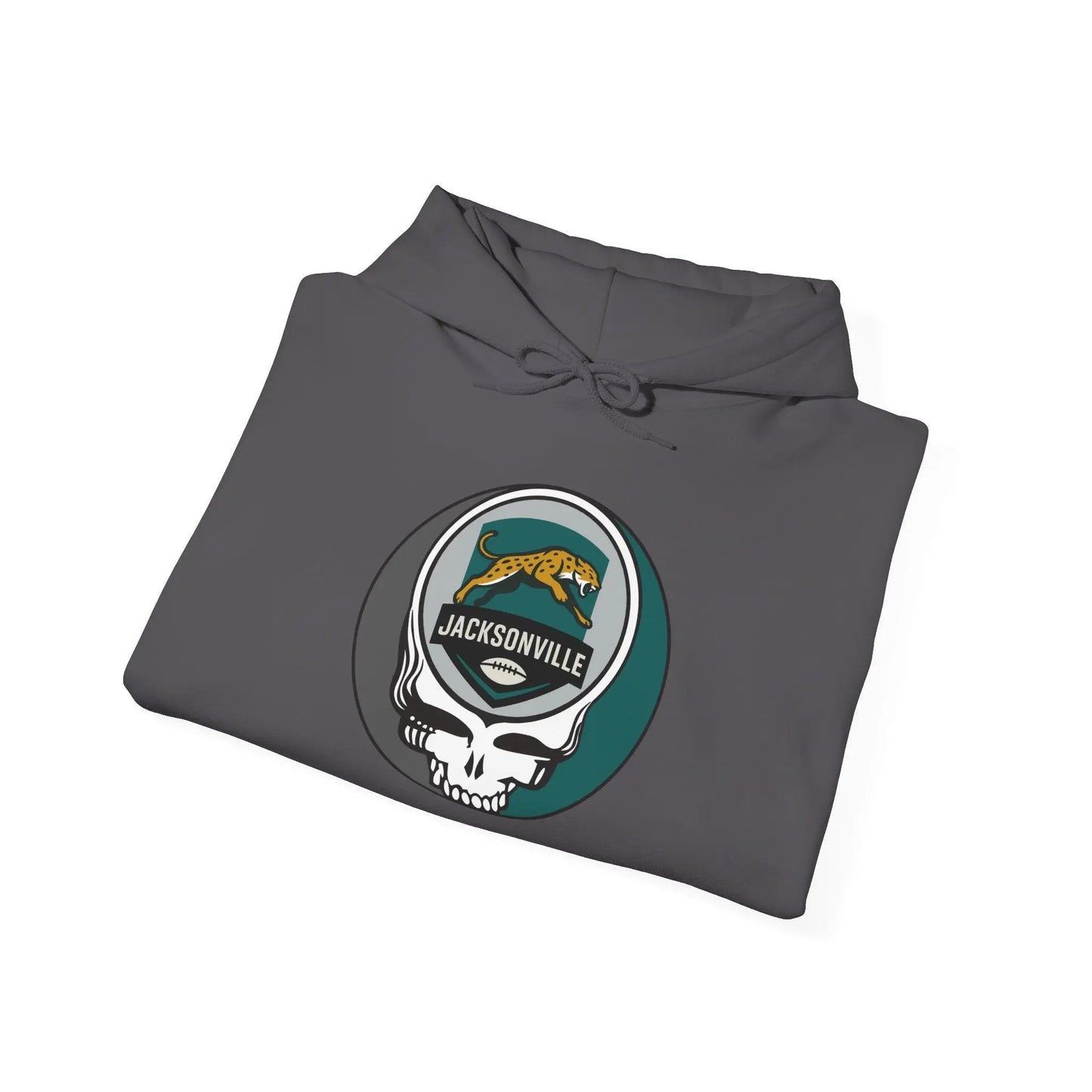 Jacksonville Jaguars Stealie Grateful Dead Hooded Sweatshirt NFL The Gridiron Collection