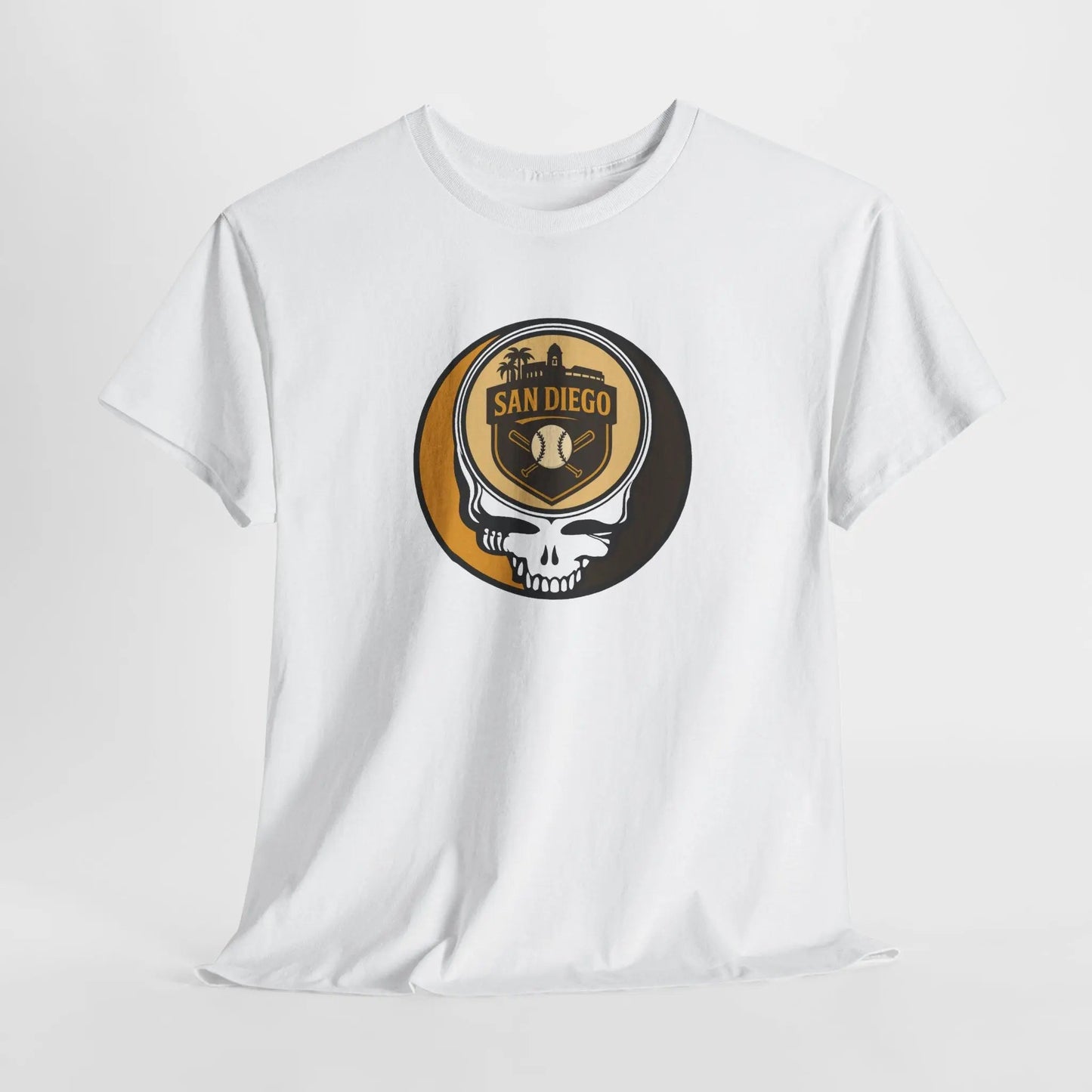 San Diego Padres Baseball Stealie Grateful Dead T-Shirt MLB