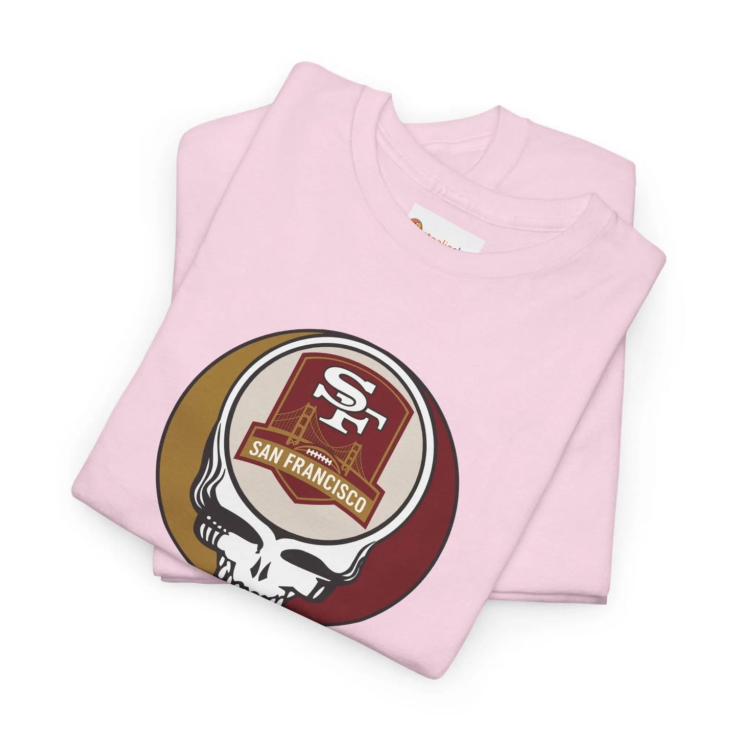San Francisco 49ers Steal Your Face T-Shirt Grateful Dead NFL