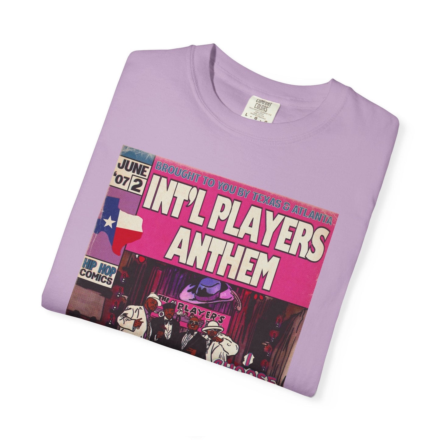 Int’l Players Anthem Unisex Comfort Colors T-shirt