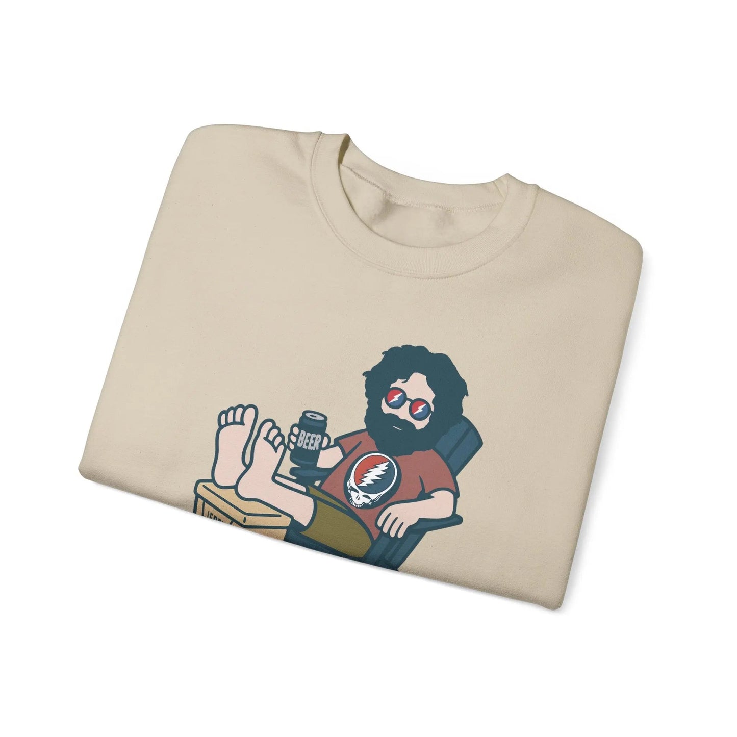 Stay Cool Jerry Life is Dead Crewneck Sweatshirt Unisex