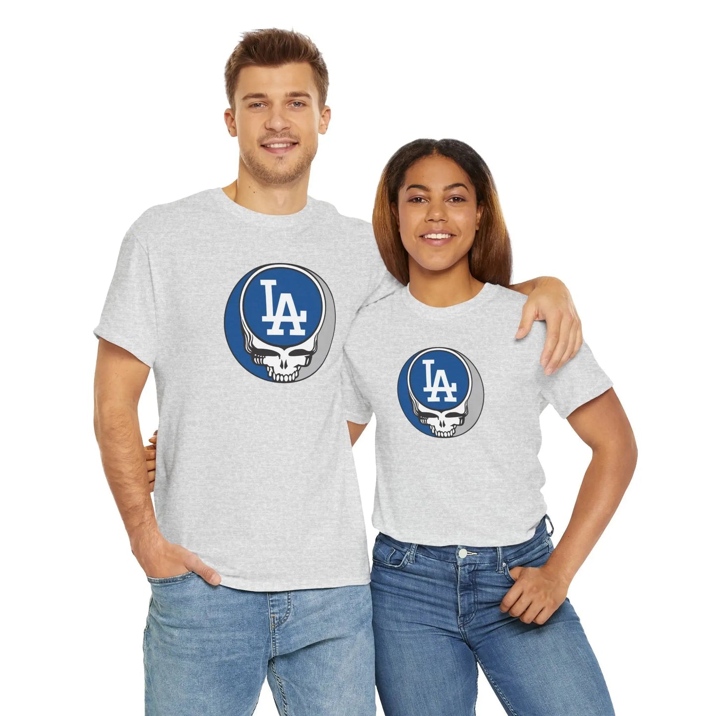 Los Angeles Dodgers Steal Your Face T-Shirt Baseball Edition The Ballpark Collection