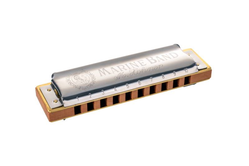 Hohner Marine Band Key of A Blues Harmonica