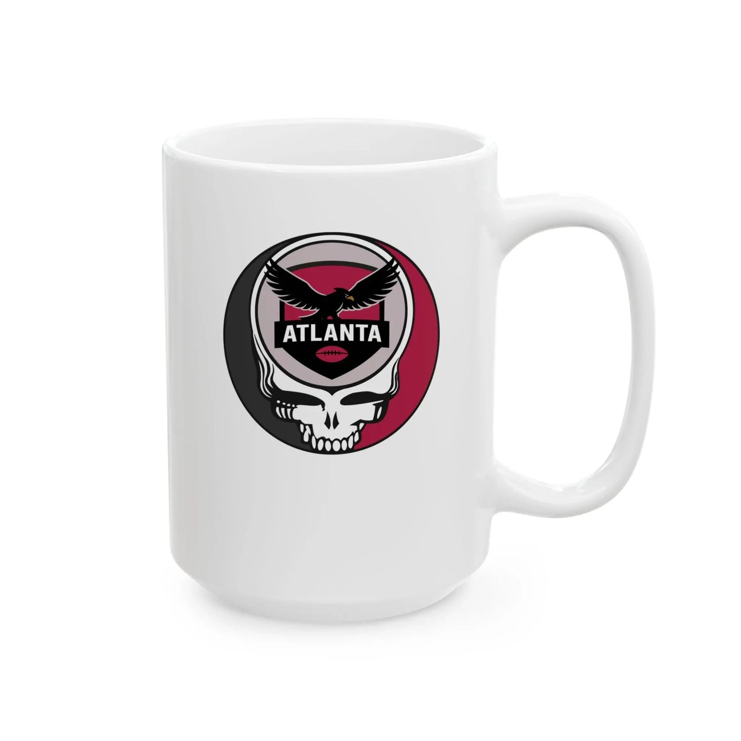 Stealie Ceramic Mug Atlanta Edition 15oz NFL The Gridiron Collection