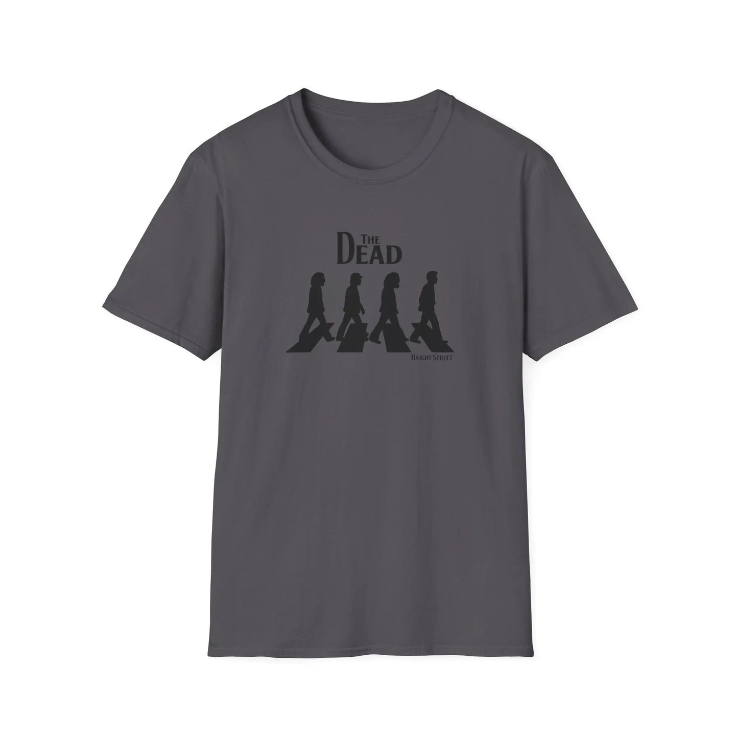 Jerry Road Haight Street Crosswalk Silhouettes T-Shirt