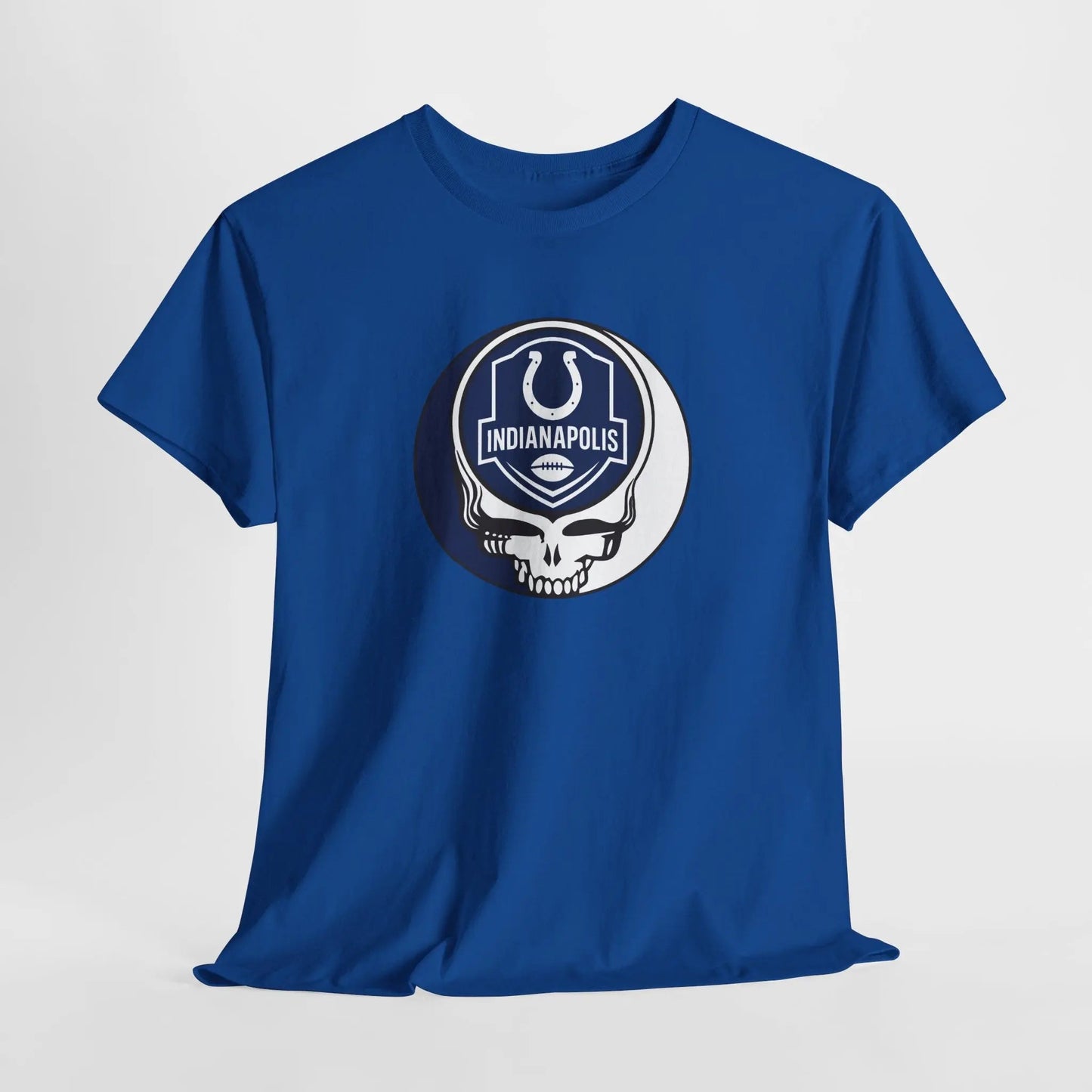Indianapolis Colts Horseshoe Grateful Dead Steal Your Face T-Shirt NFL