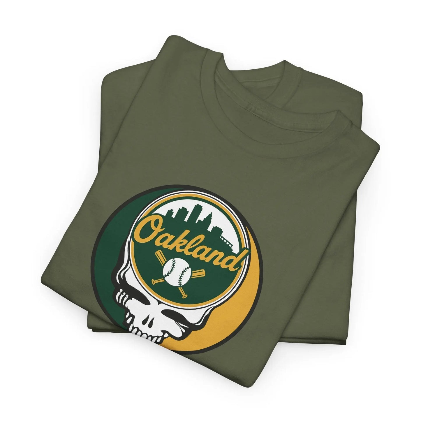 Oakland A's Grateful Dead Steal Your Face T-Shirt The Ballpark Collection