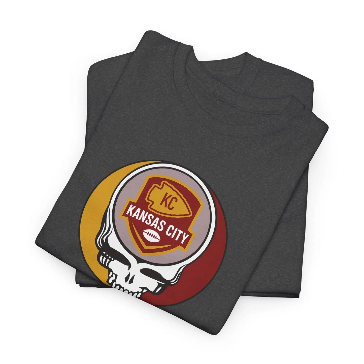 Kansas City Chiefs Stealie Unisex T-Shirt The Gridiron Collection NFL
