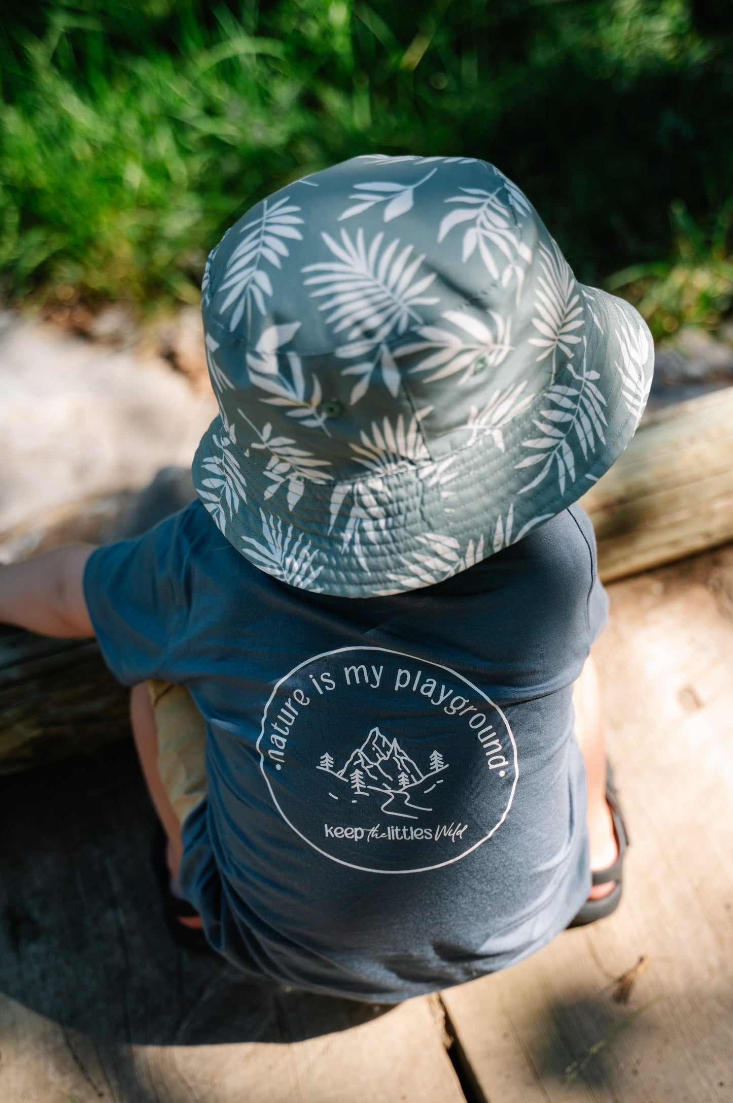 Blue Bamboo Soft Stretch Shirt Nature Is My Playground