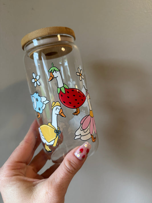 Silly Spring Goose Quirky Mug Sawdust and Cedar