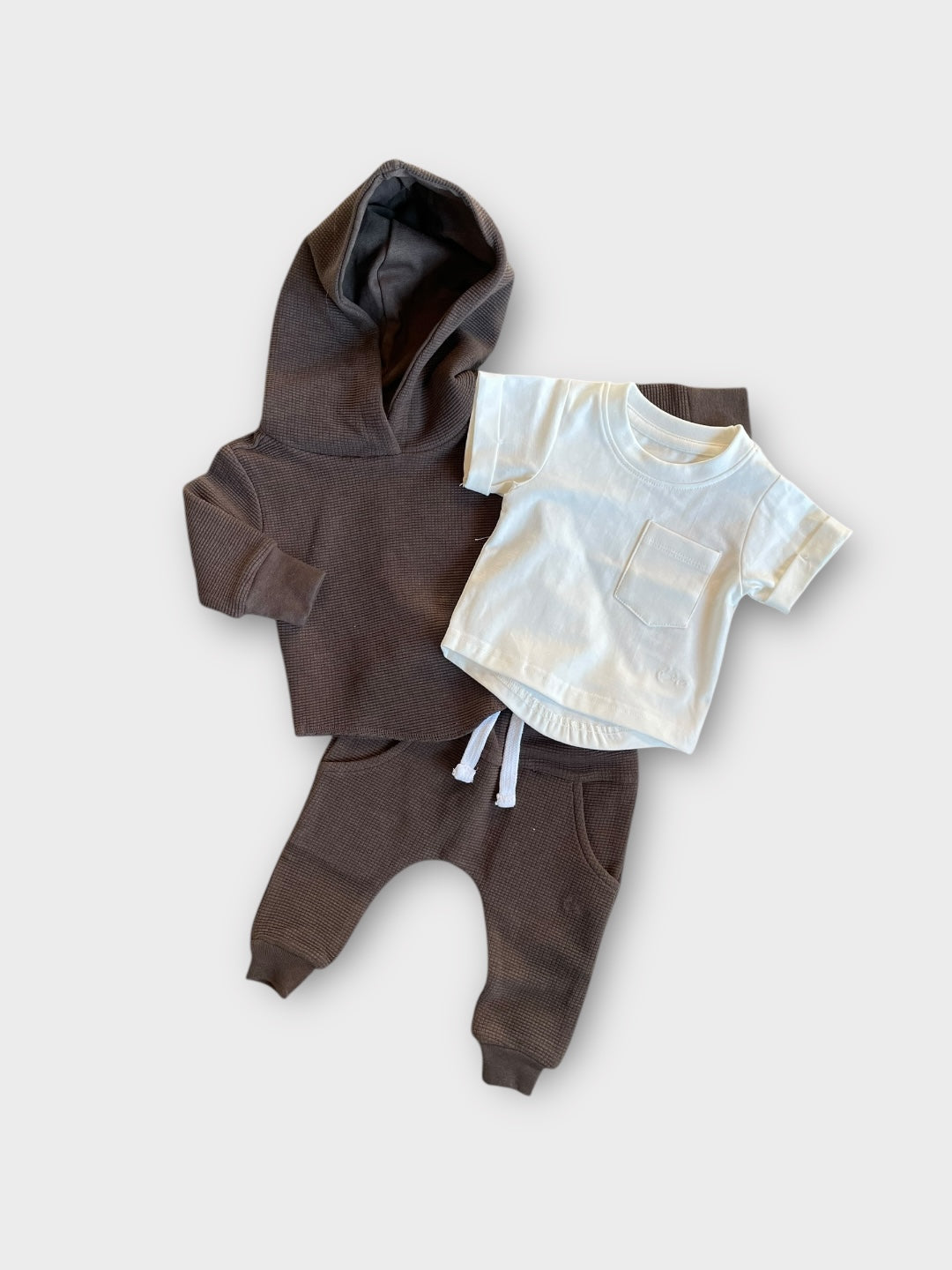 Cocoa Waffle Knit Joggers Cozy Waffle Knit Joggers Laree + Co.