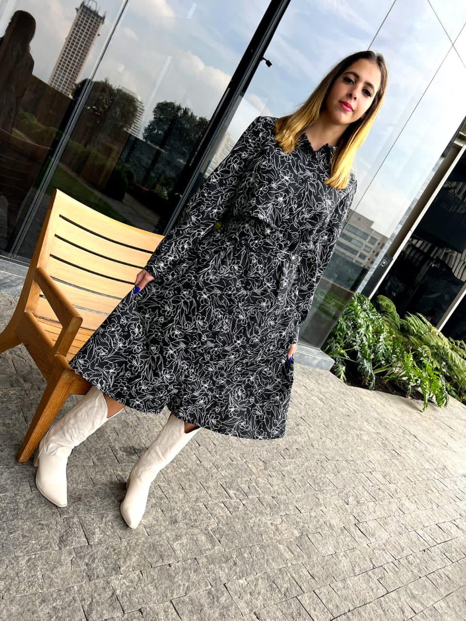 Cotton Dress Soft Fabric Dress