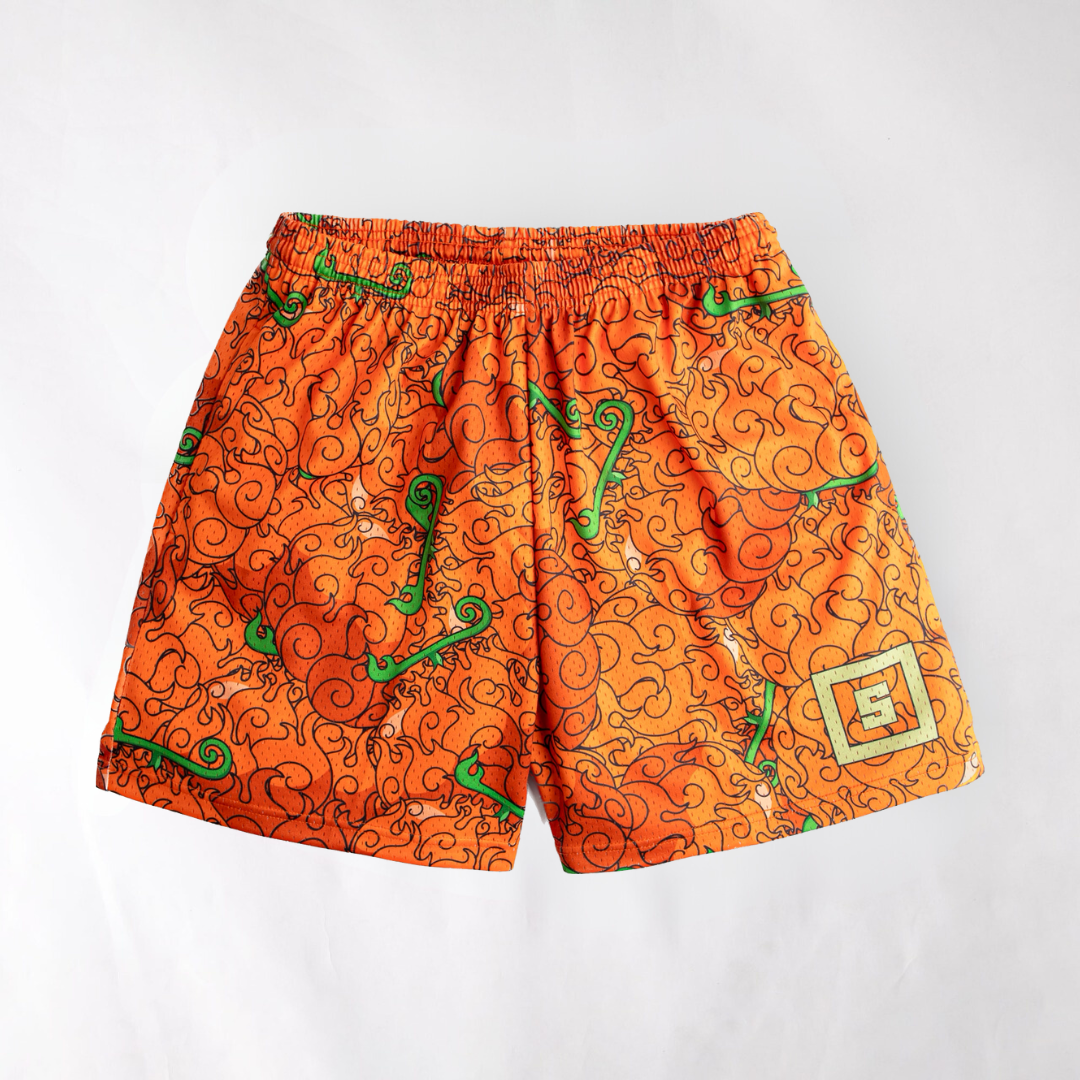 Air Ventilation Mesh Premium Sublimated Design Flame Flame
