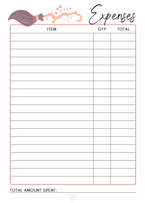 Halloween Party Planner 45-Page Canva Template for Events CYDesignStudio