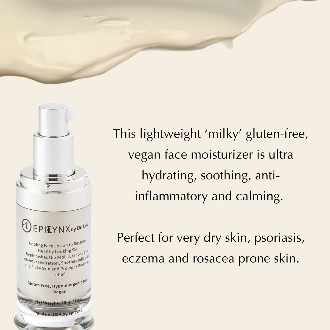 Face Moisturizer Lightweight for Sensitive and Dry Skin