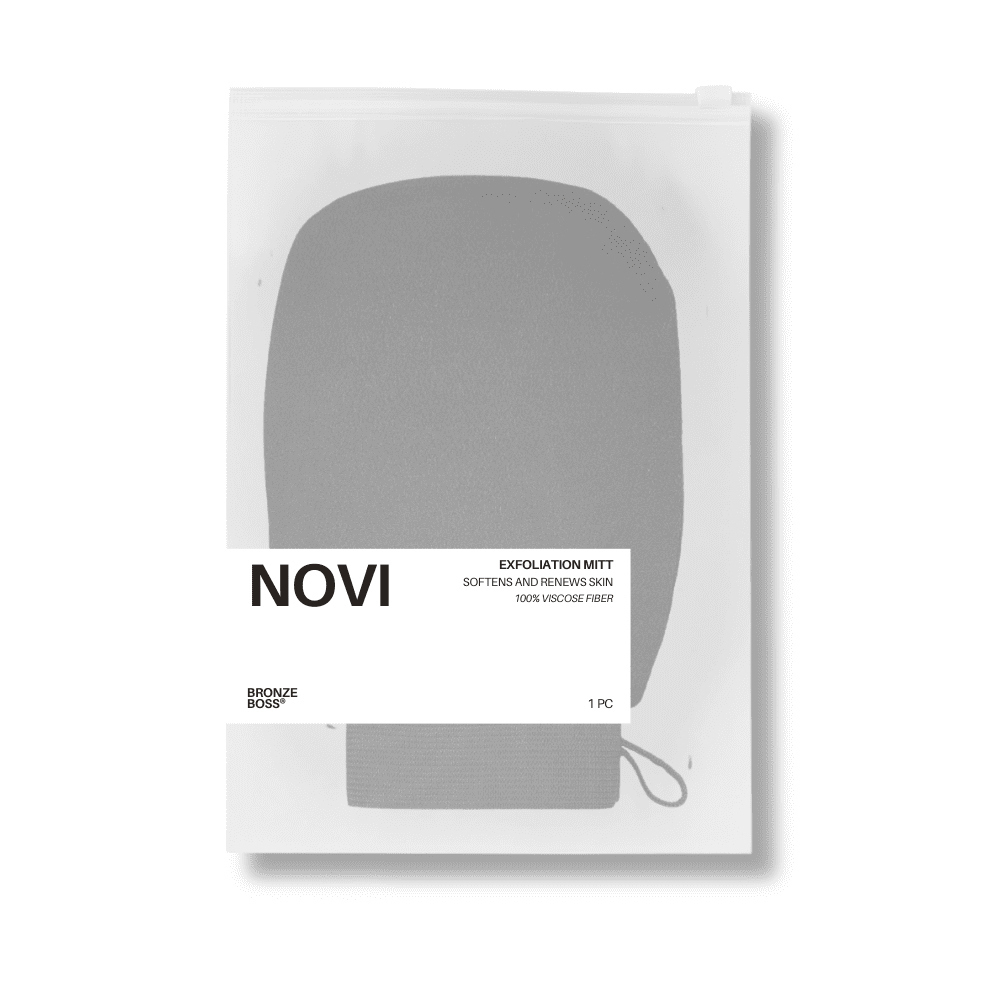 Plant-Based Exfoliation Mitt Double-Sided Exfoliating Mitt Novi