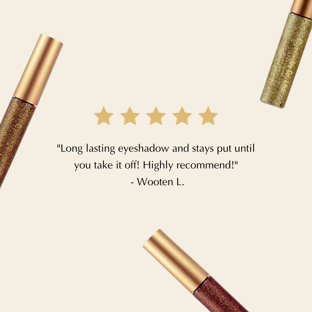 Vegan Glitter Liquid Eyeliner for Shimmer & Shine by EpiLynx