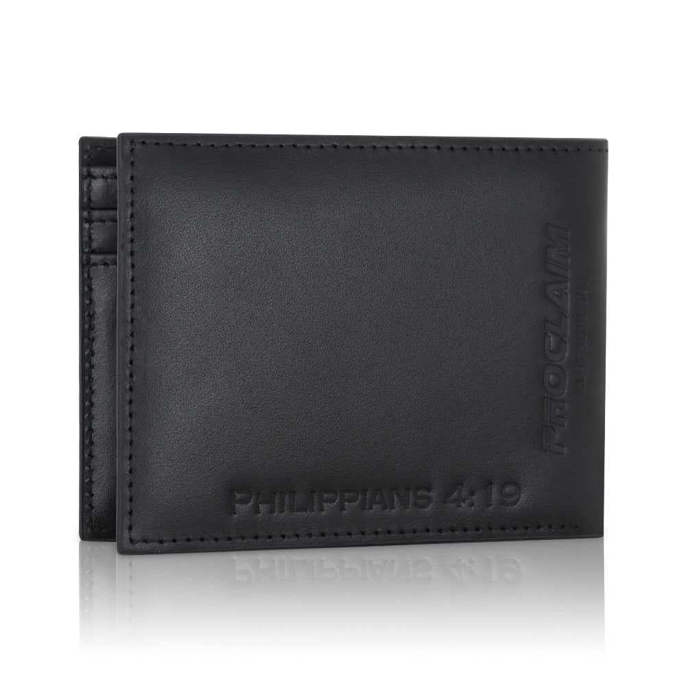 Genuine Leather Wallet Signature Series God's Work