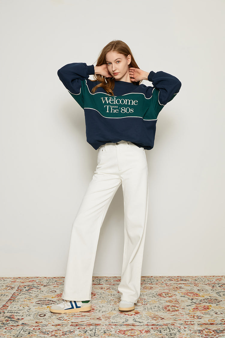 Whitefish High Rise Wide Jeans Mid-weight Denim Coney Island