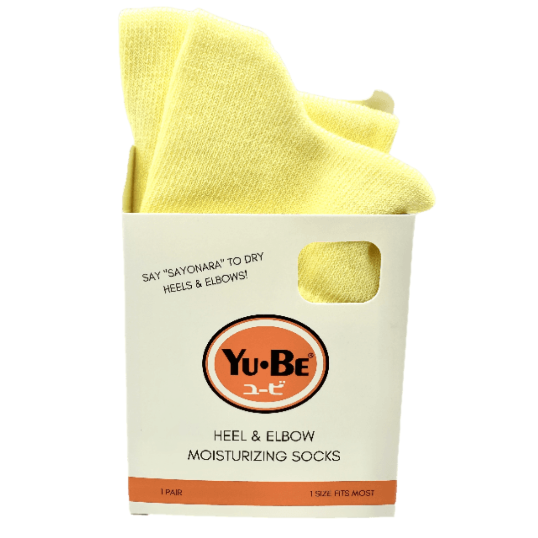 Heel & Elbow Moisturizing Socks Light Compression Yu-Be