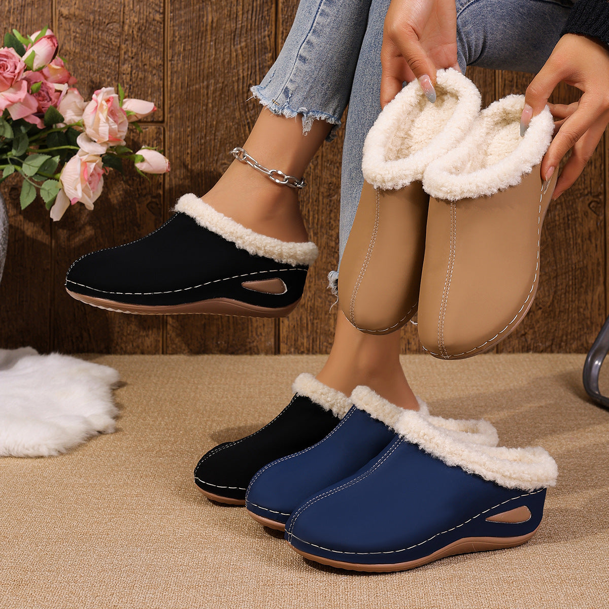 Women’s Fashion Thick Sole Platform Wedge Sandals