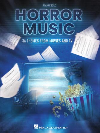 Horror Music 34 Themes Piano Solo Songbook Softcover Hal Leonard