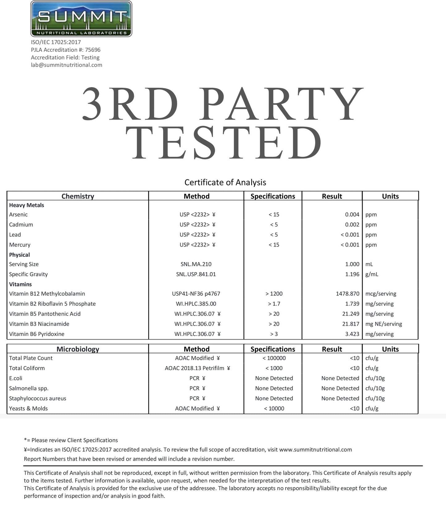 2oz Vitamin B-12 Complex